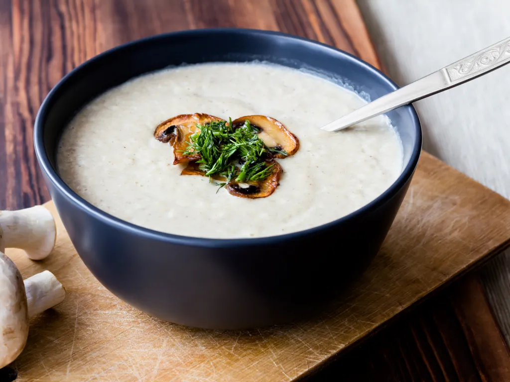 Velout de champignons au Companion