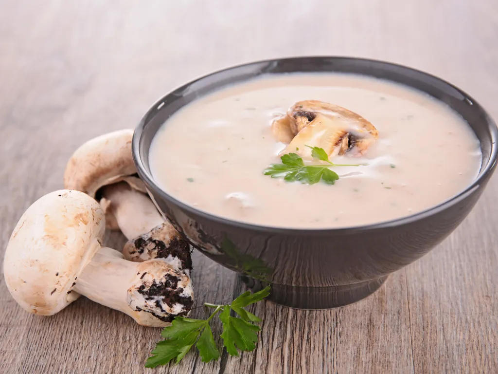 Velout de champignons au Monsieur Cuisine