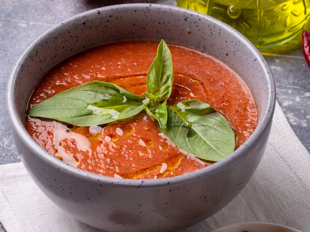 Recette Gazpacho : Gaspacho Marmiton Soir Tomate