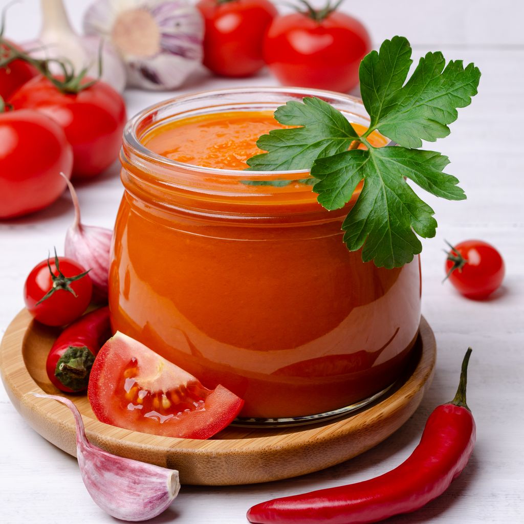Soupe Tomate Pomme De Terre Monsieur Cuisine Gaspacho express au Monsieur Cuisine : recette de Gaspacho express au Monsieur  Cuisine