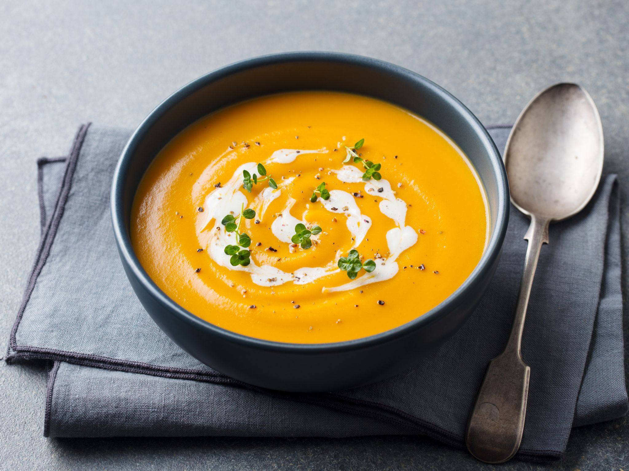 Velouté De Butternut à La Cannelle Au Thermomix : Recette De Velouté De ...