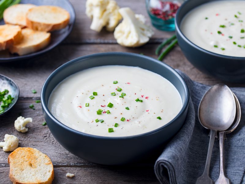 Veloute De Chou Fleur Au Cookeo Recette De Veloute De Chou Fleur