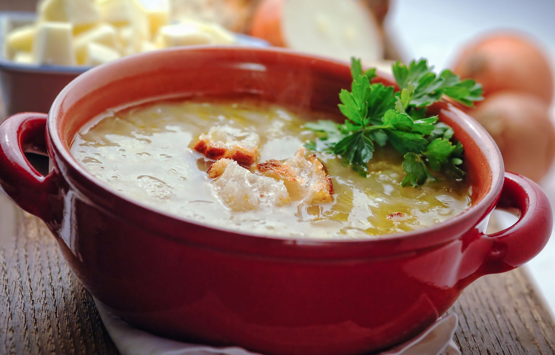 soupe à l'oignon au cookeo : Recette de soupe à l'oignon au cookeo