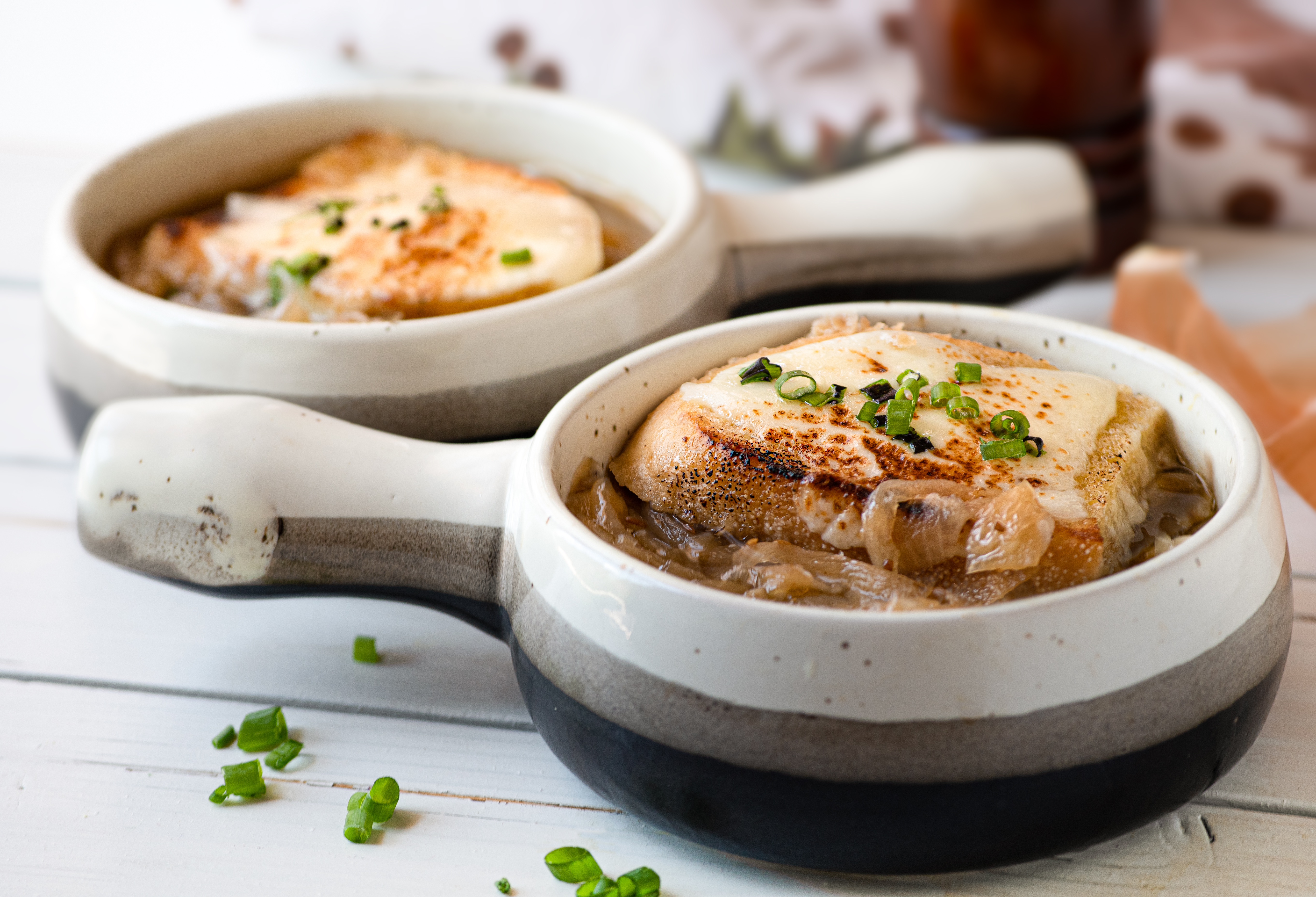 Soupe à L Oignon Au Thermomix Soupe à l'oignon au Thermomix : recette de Soupe à l'oignon au Thermomix