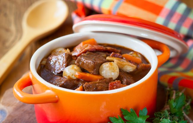 boeuf bourguignon rapide au companion : Recette de boeuf bourguignon