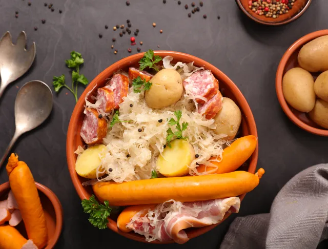 Choucroute L Alsacienne Au Companion Recette De Choucroute L Alsacienne Au Companion