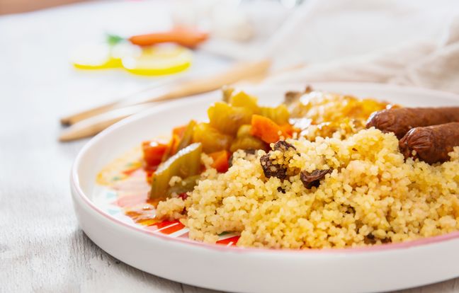 Couscous Poulet Et Merguez Facile Au Cookeo : Recette De Couscous ...