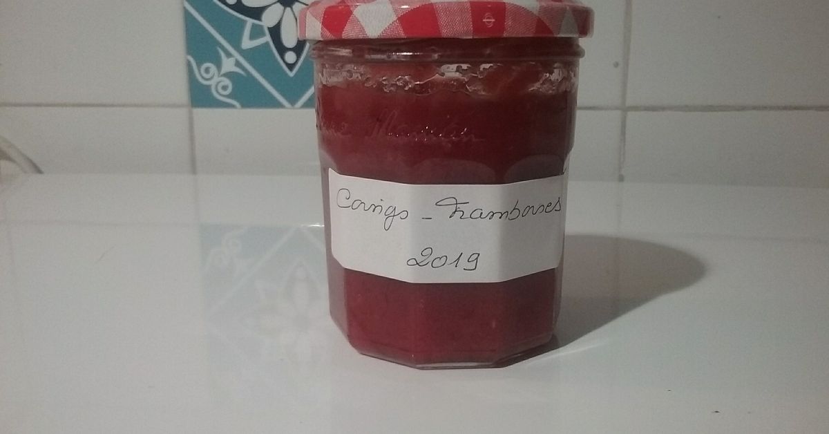 Confiture de coings et framboises recette de Confiture de coings et