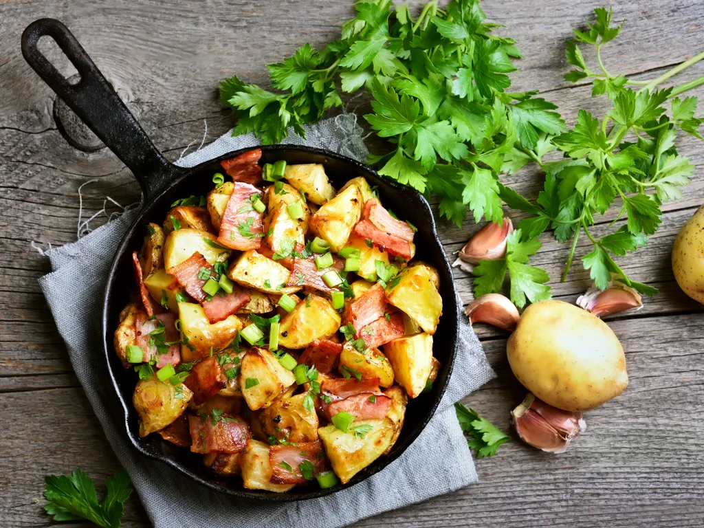 rutabagas au lard et pommes de terre