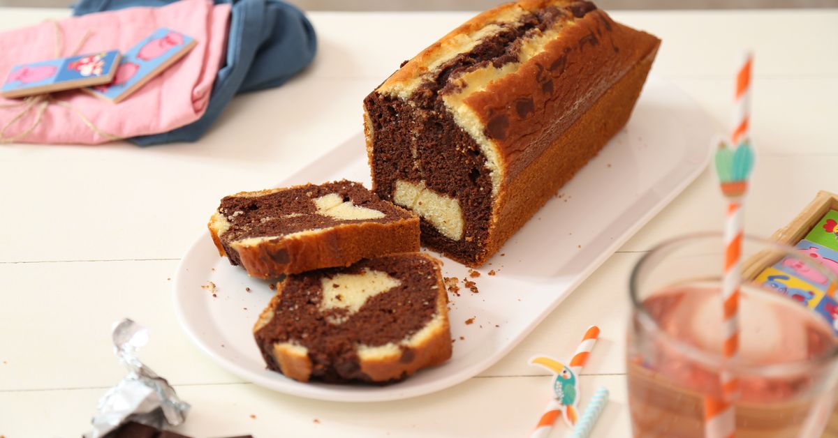 Cake Marbre Au Chocolat Tres Facile Recette De Cake Marbre Au Chocolat Tres Facile