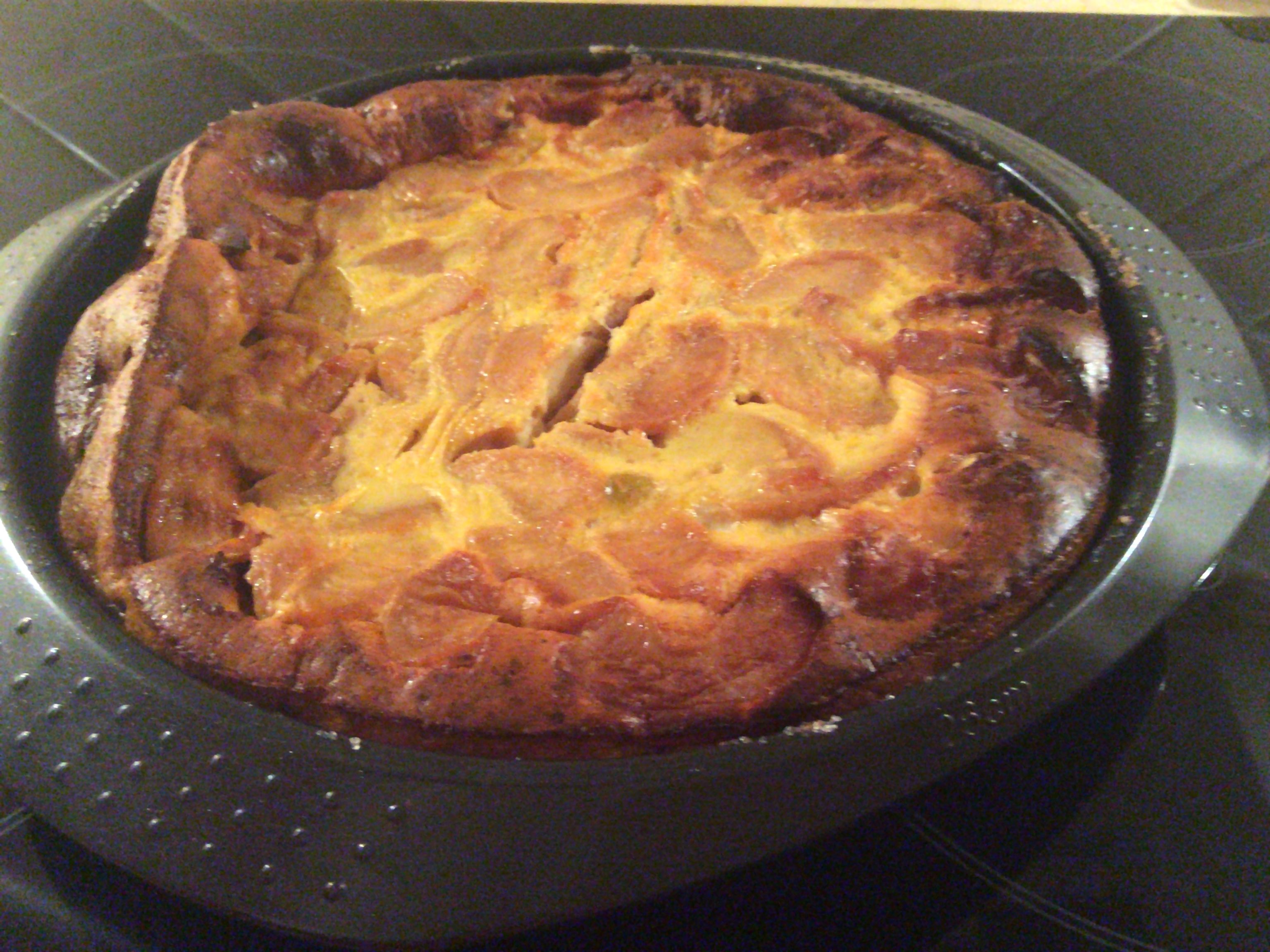 Flognarde Aux Poires Marmiton Flognarde aux pommes et aux poires : Recette de Flognarde aux pommes et