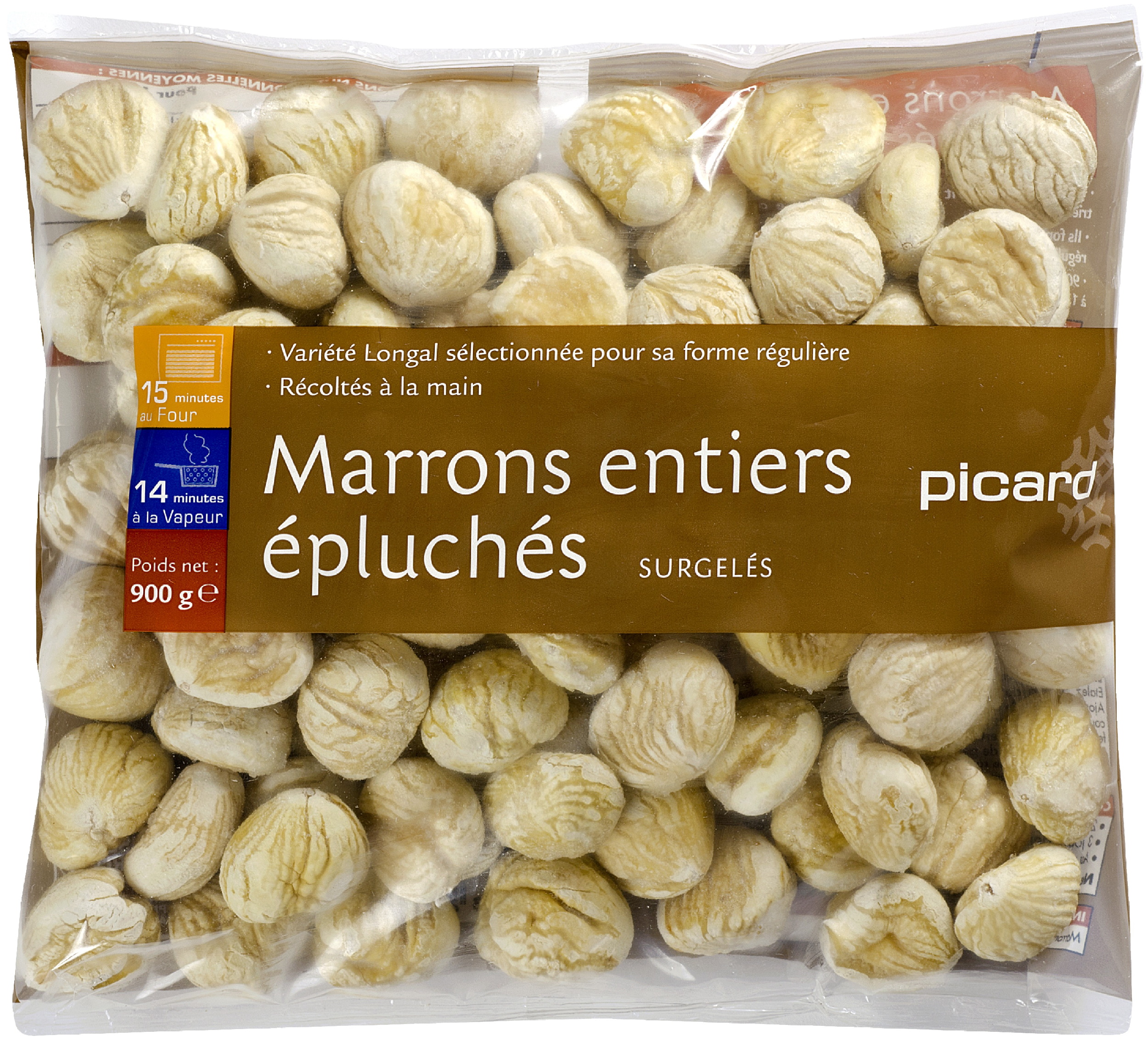 Purée de marrons surgelés Picard