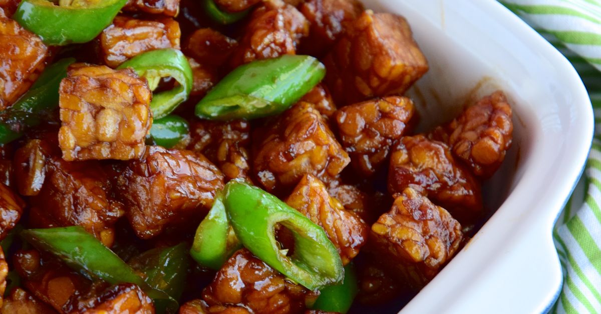 Tempeh mariné à la sauce soja recette de Tempeh mariné à la sauce soja