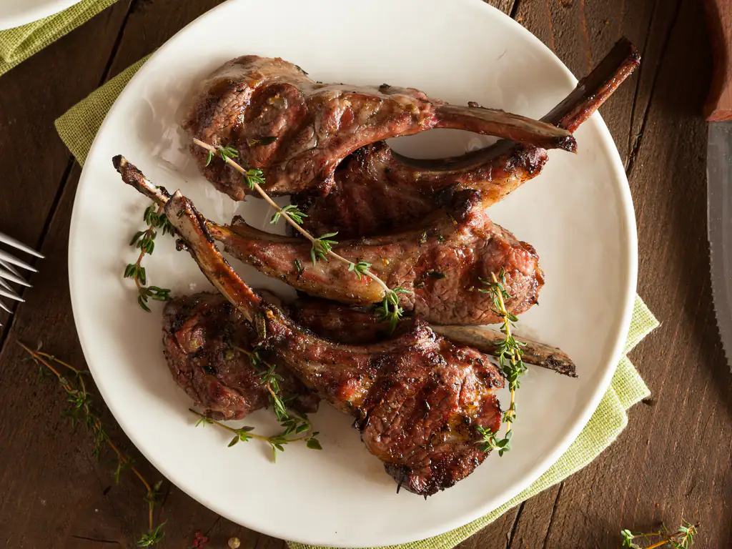 souris d'agneau au miel et au thym au cookeo
