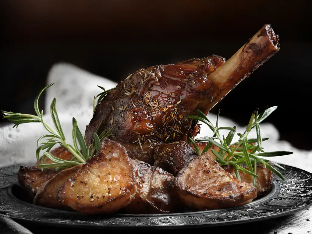 souris d'agneau au miel et au thym au companion