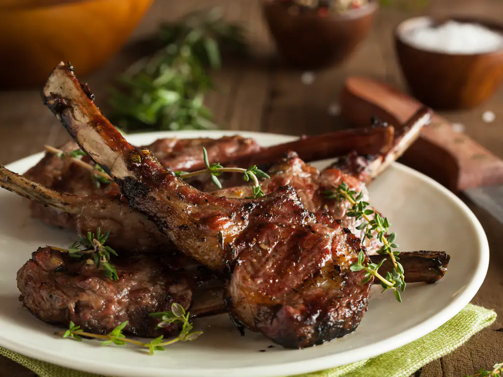 souris d'agneau au miel et au thym au thermomix