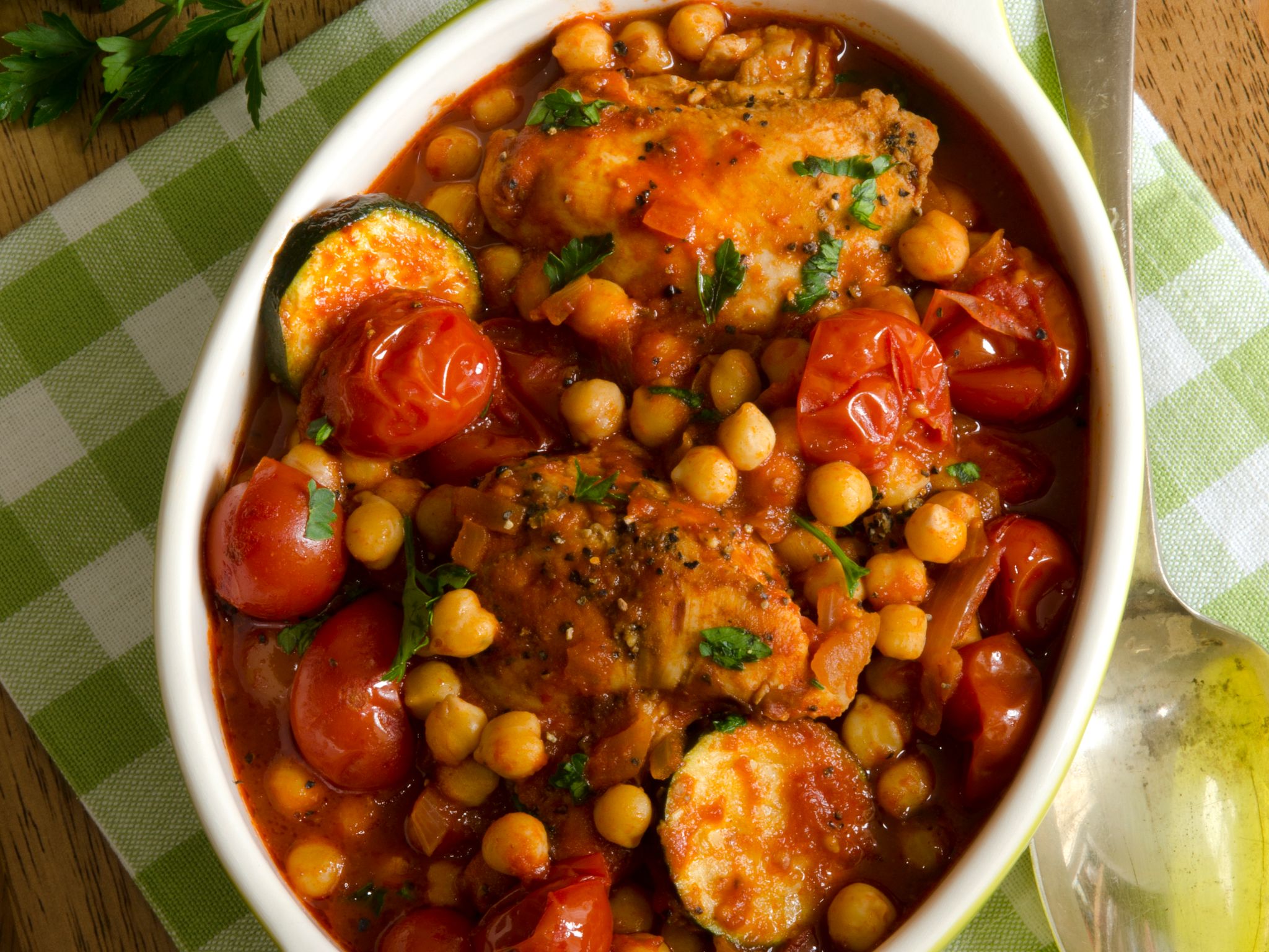 tajine de poulet à la marocaine au cooking chef : Recette de tajine de ...