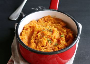 Puree De Patates Douces Au Monsieur Cuisine Recette De Puree De