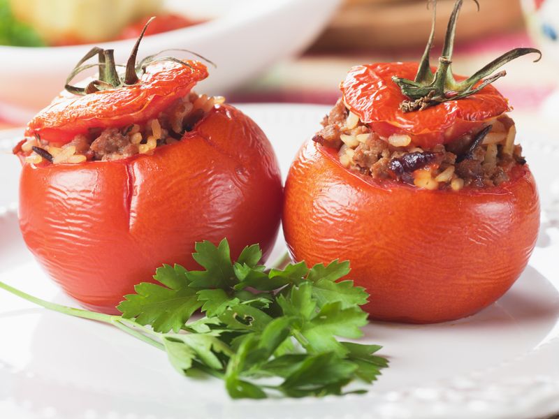 Tomates Farcies Au Cooking Chef Recette De Tomates Farcies Au