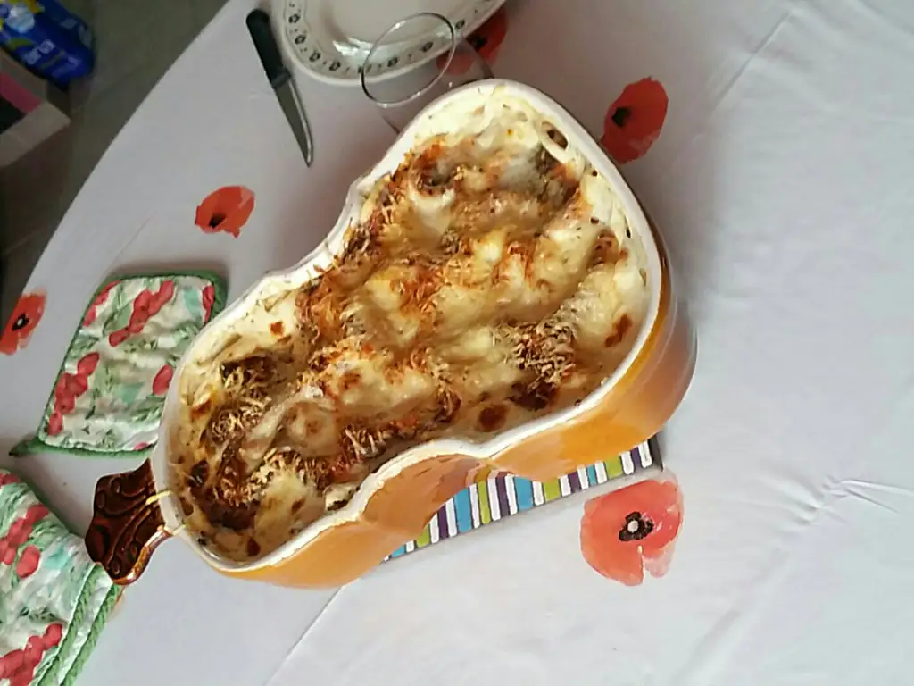 lasagnes saumon asperges et chèvre