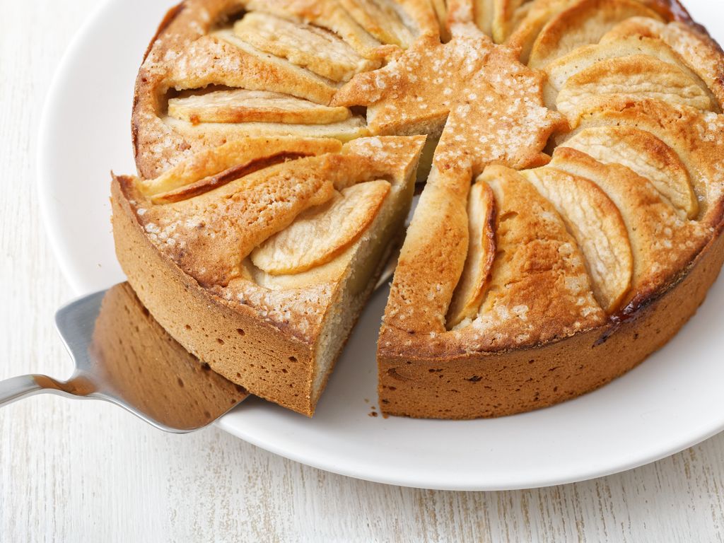 gâteau aux pommes facile au companion : Recette de gâteau aux pommes ...