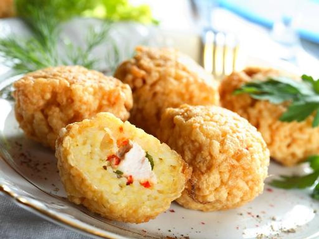 Arancini ou de riz à la sicilienne Recette de Arancini ou