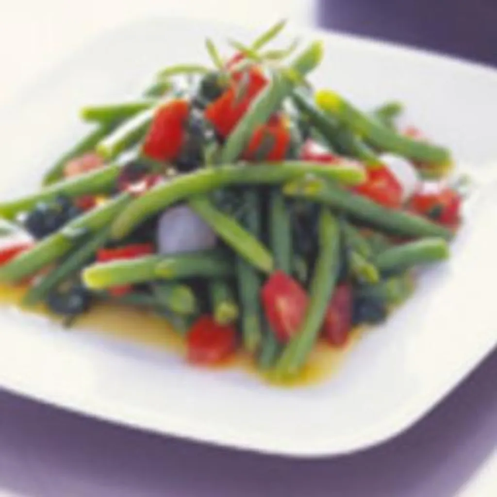 Haricots verts à la provençale, image size:1024x1024