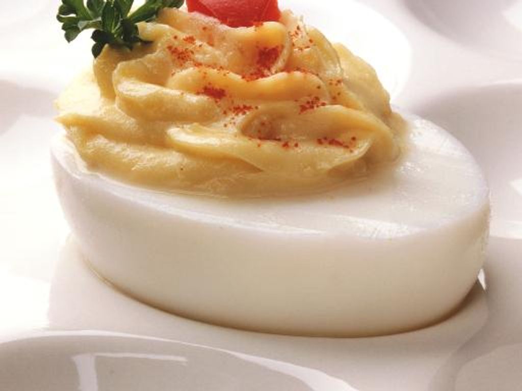 Oeufs à la mayonnaise améliorée Recette de Oeufs à la mayonnaise