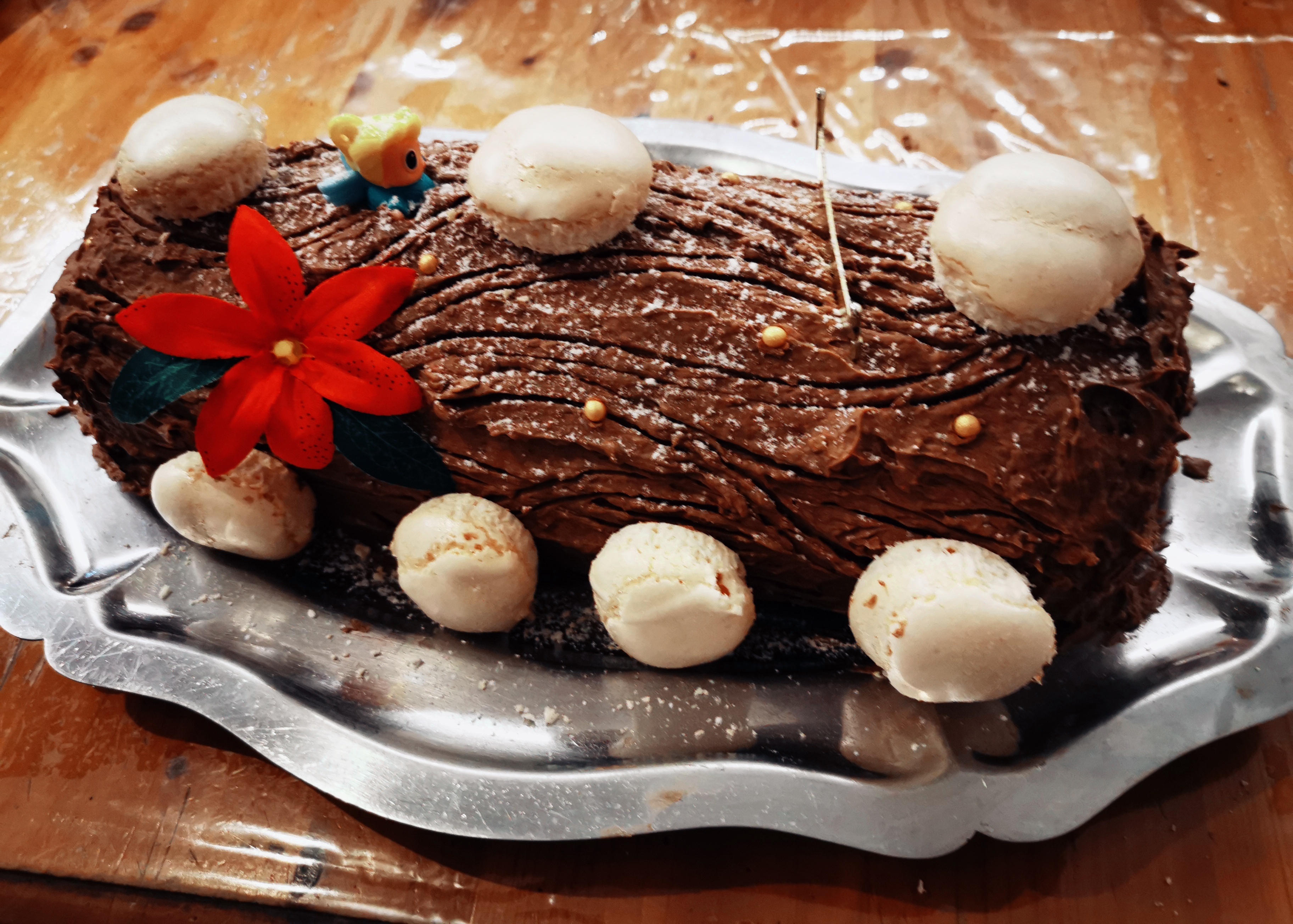 Buche De Noel A La Creme Au Beurre Recette De Buche De Noel A La Creme Au Beurre