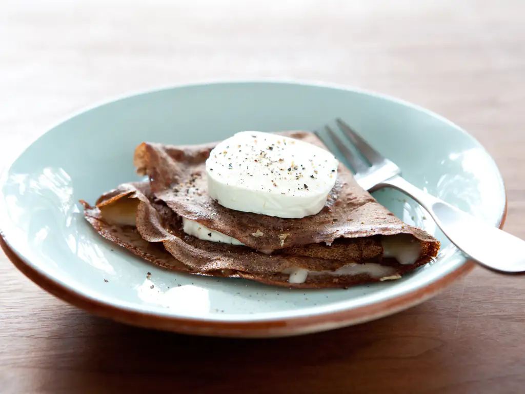 crêpe au chèvre gourmande