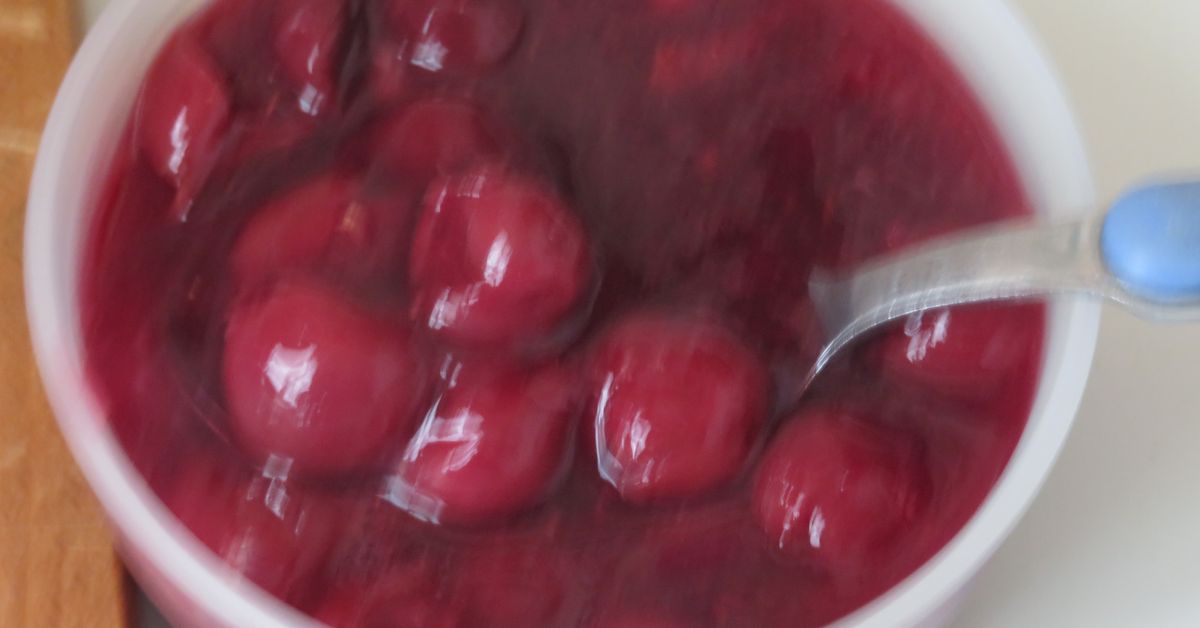 Cerises au vin rouge et au gingembre recette de Cerises au vin rouge