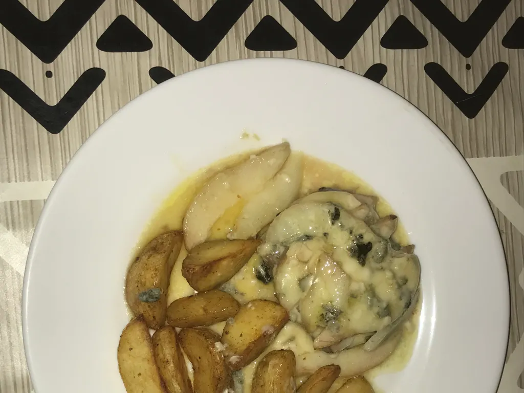 steak poire roquefort