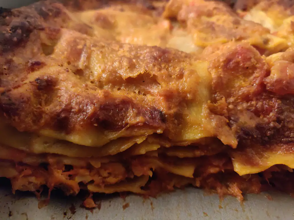 lasagnes des îles (thon-curry-coco)