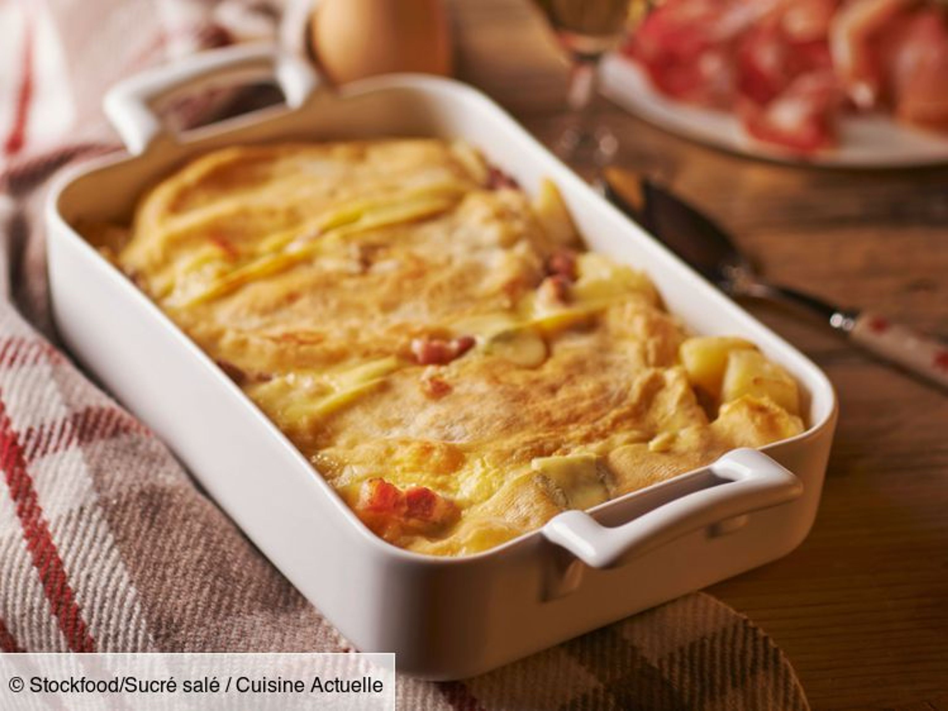 Tartiflette Au Jambon à Ma Façon : Recette De Tartiflette Au Jambon à ...