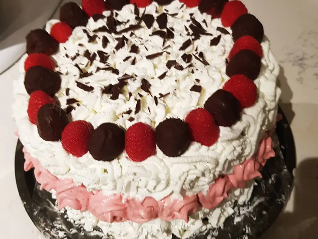 le gâteau chocolat framboise qui ne manque pas d'air