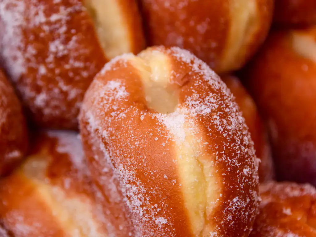 beignets fourrés rhum nutella