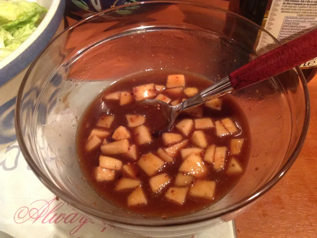 vinaigrette au sirop de liège