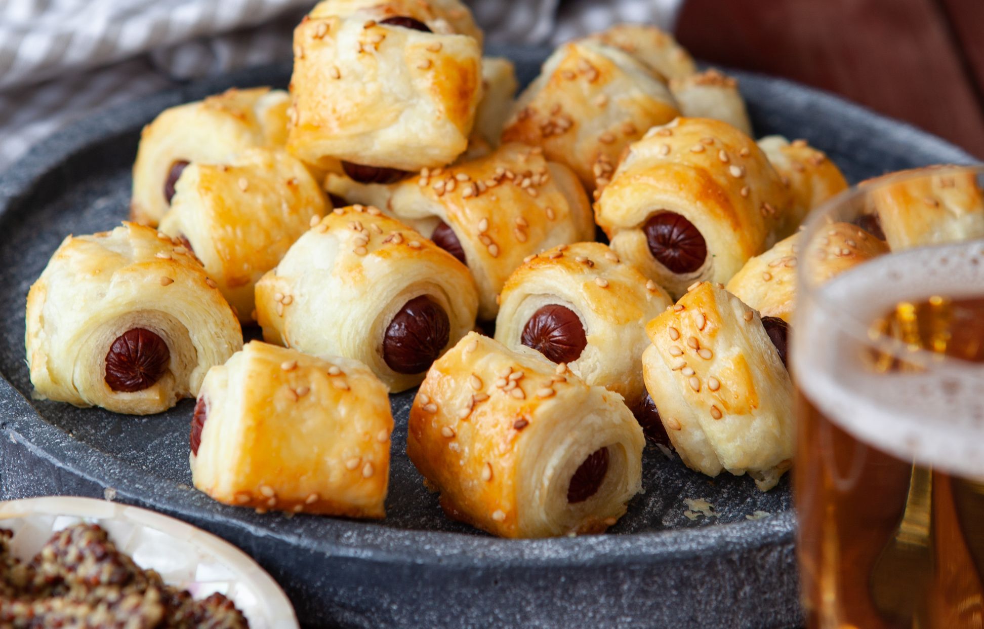 Roulés Feuilletés à La Saucisse : Recette De Roulés Feuilletés à La ...