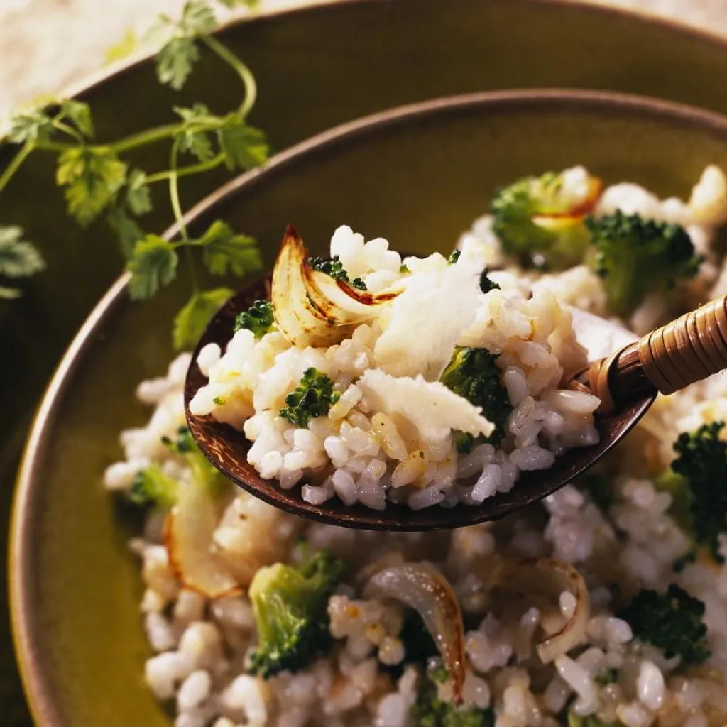 Risotto au brocoli et parmesan-image