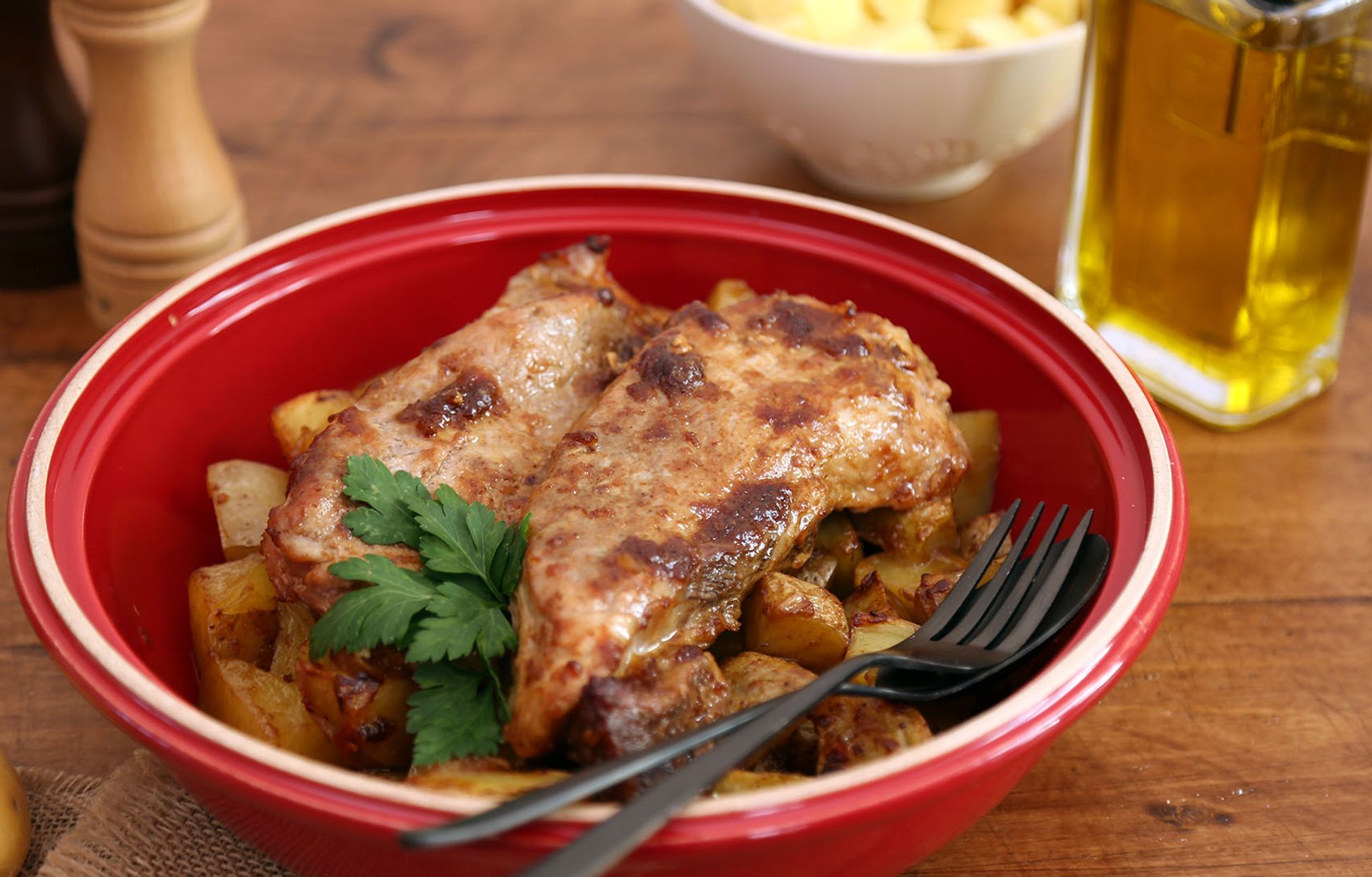 Rouelle de porc à l'ancienne : Recette de Rouelle de porc à l'ancienne