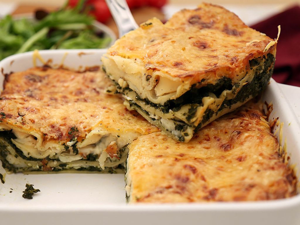 Lasagnes chèvre et épinards : recette de Lasagnes chèvre et épinards