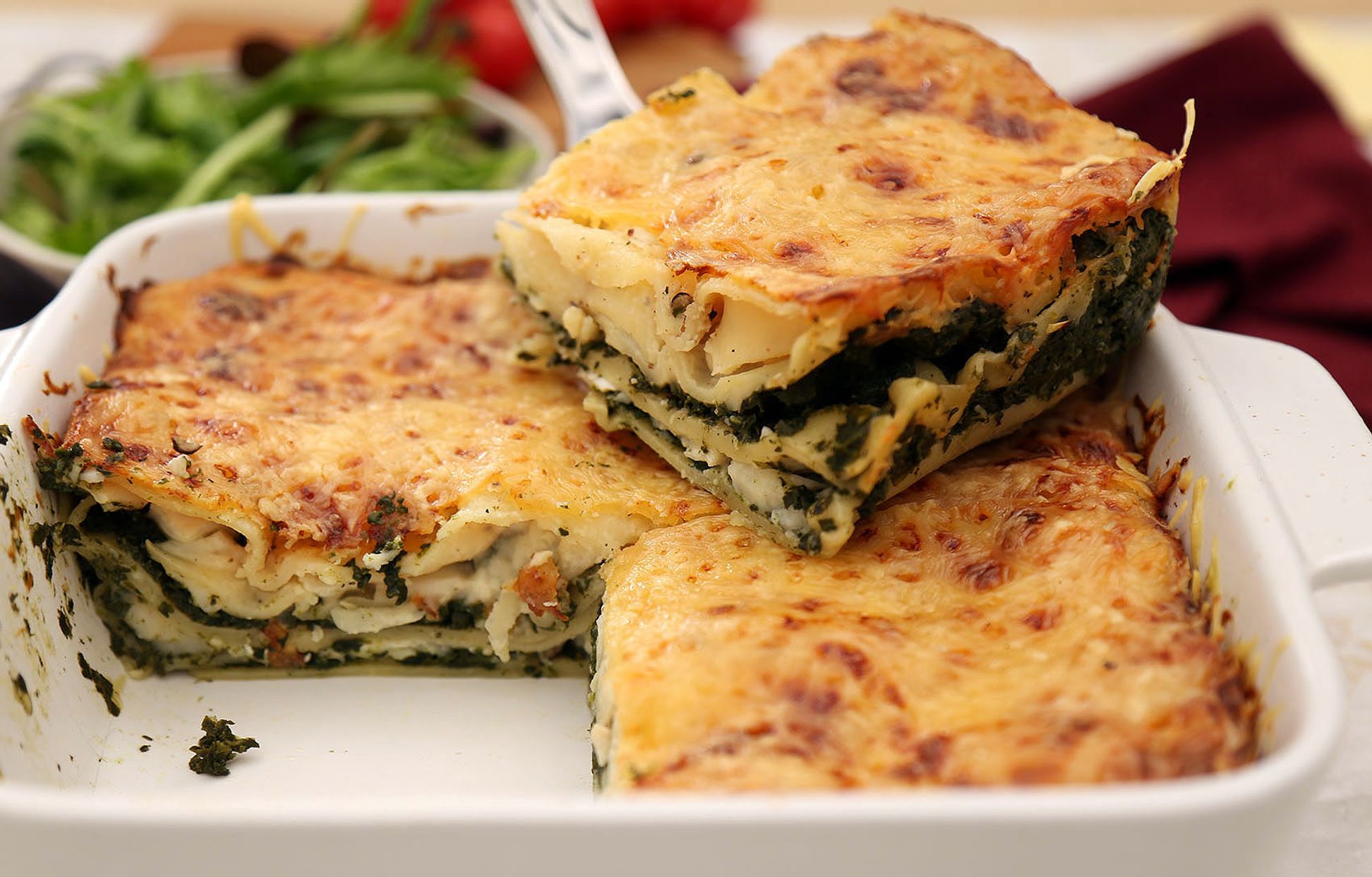 Lasagnes Aux épinards Et Chèvre