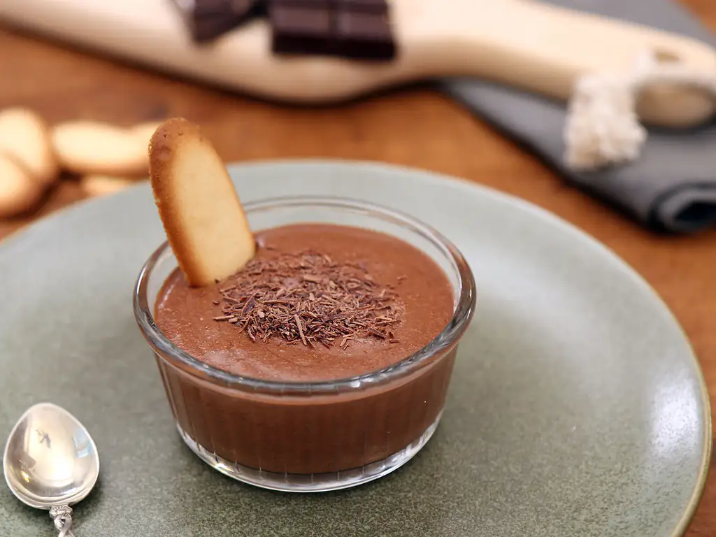 mousse au chocolat très rapide