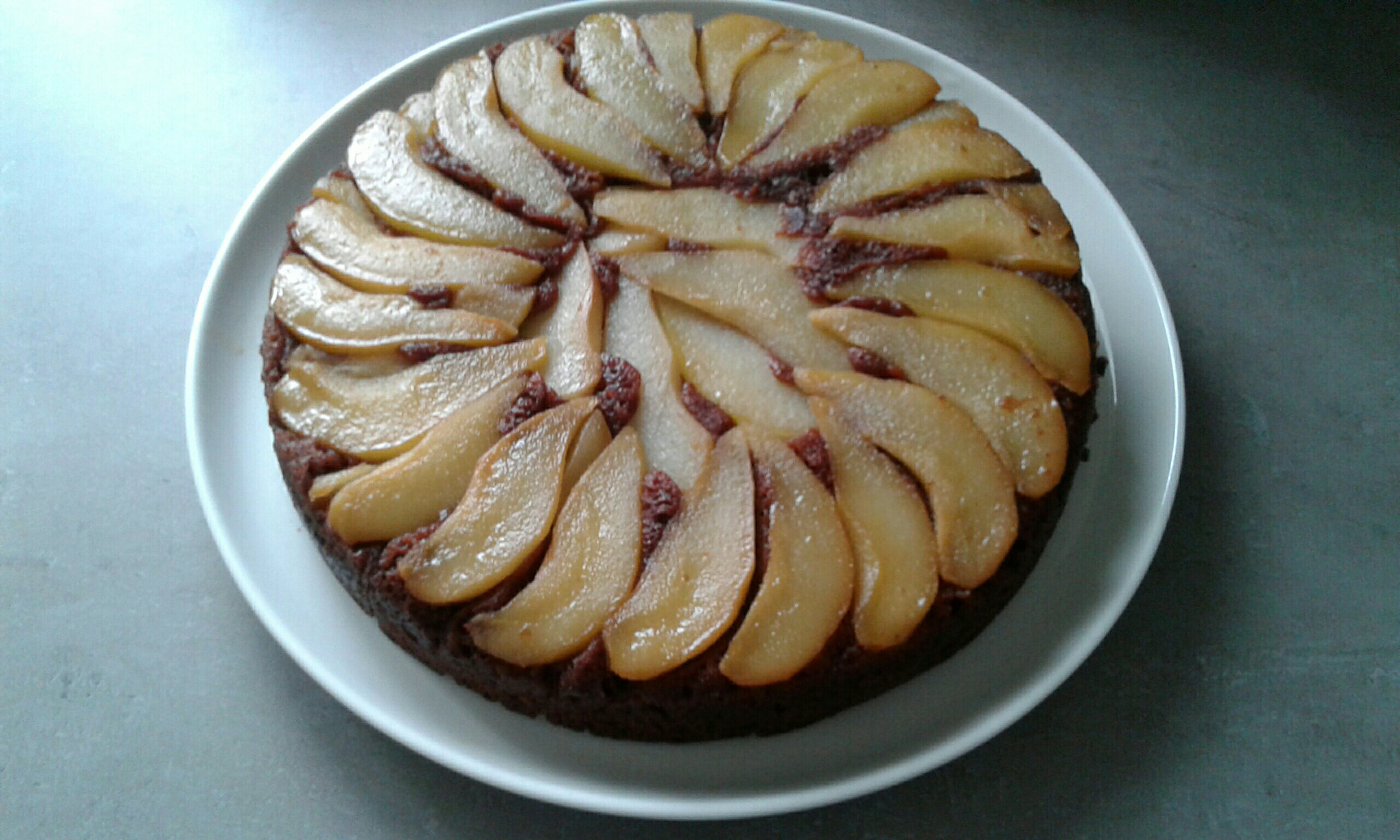 Gateau Chocolat Poire Inverse Recette De Gateau Chocolat Poire Inverse