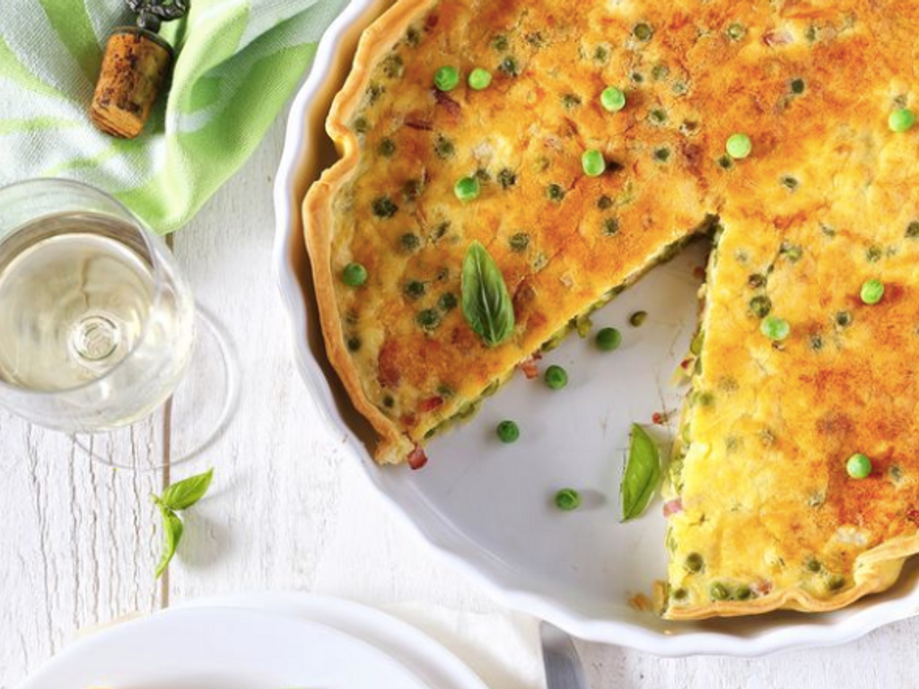 Quiche Aux Petits Pois Recette De Quiche Aux Petits Pois Marmiton