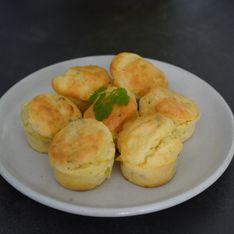 Muffins au fromage frais avec Hervé Cuisine