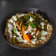 Quinoa Bowl de légumes rôtis et son pesto au St Môret par Hervé Cuisine