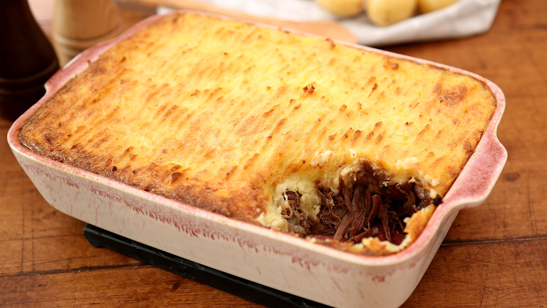 Recette Parmentier De Canard Patate Douce Thermomix parmentier de canard : recette de parmentier de canard