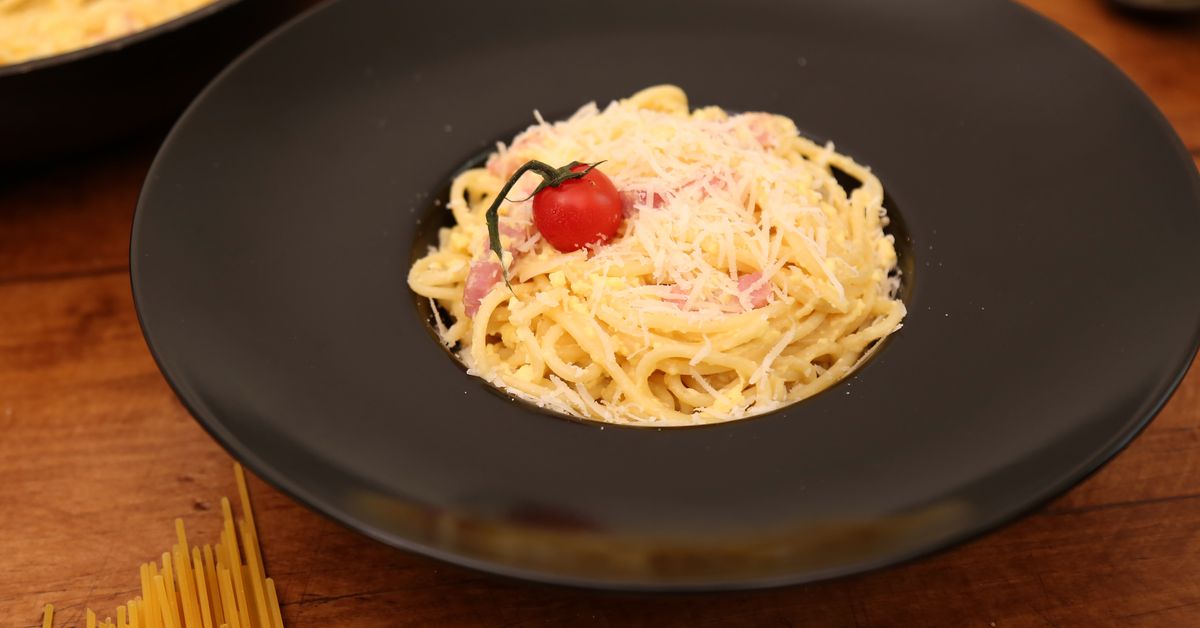 Sauce Carbonara recette de Sauce Carbonara