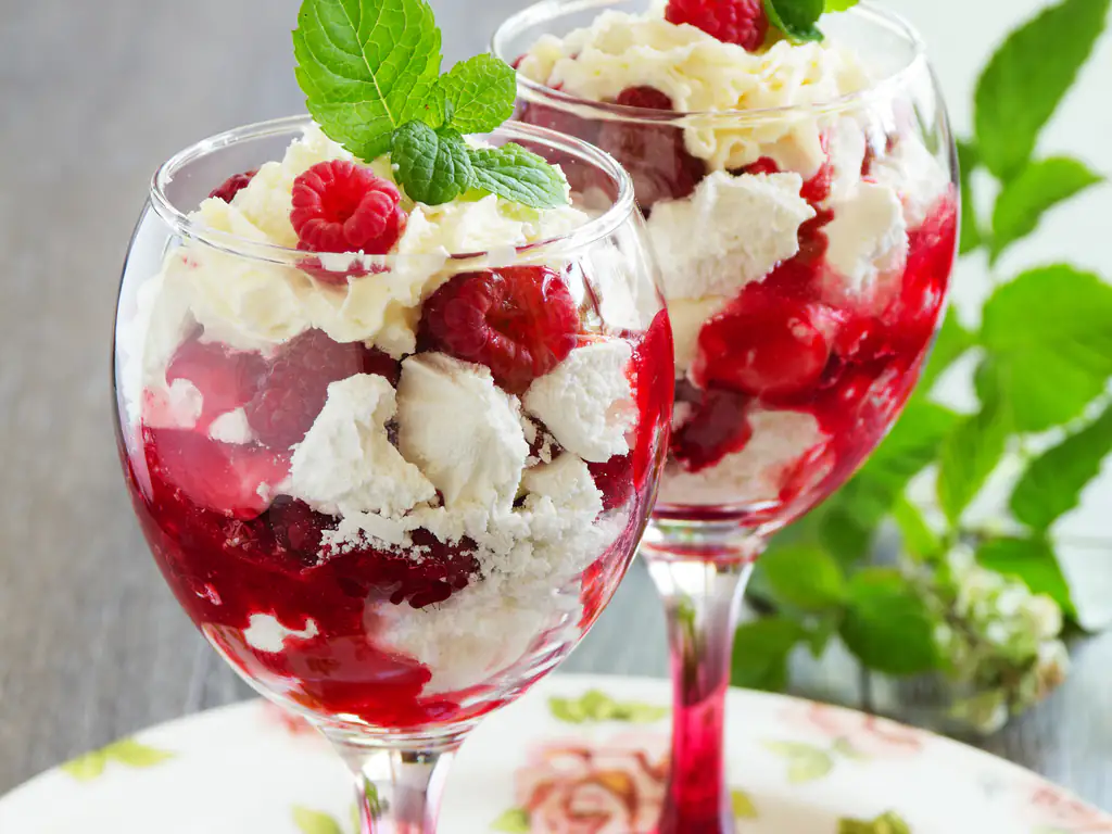 eton mess aux framboises